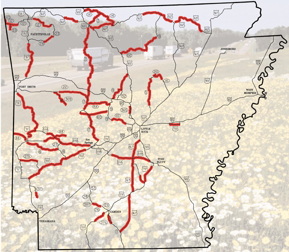 Wildflowere Route Map